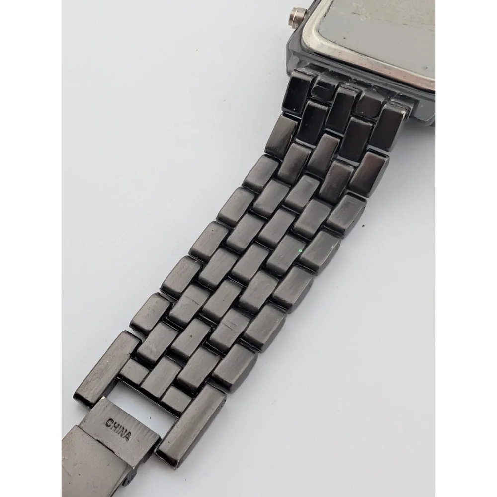 NY&C Watch Women 31mm Case Crystal Bezel Black 7